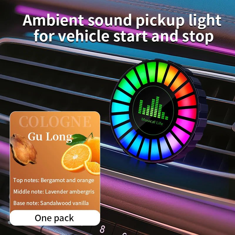 RhythmGlow™ – Mini LED Aromatherapy Bar