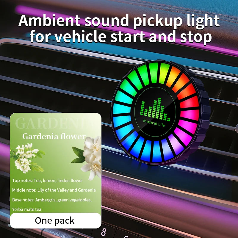 RhythmGlow™ – Mini LED Aromatherapy Bar